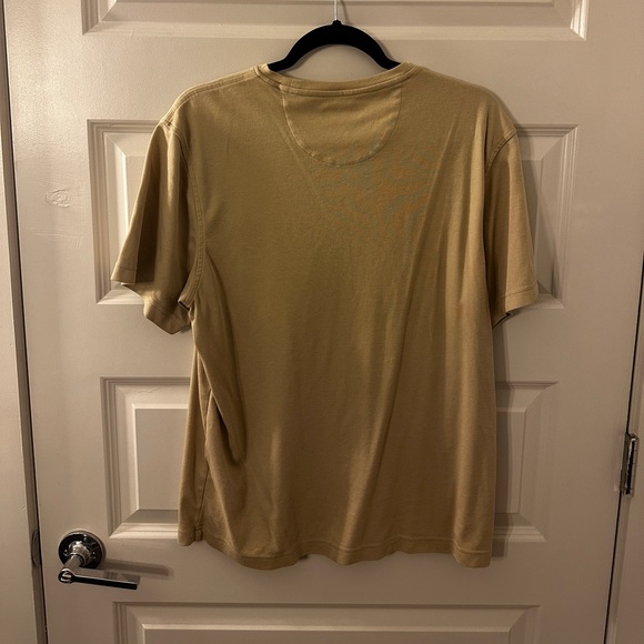 Alfani Tan Short Sleeve Shirt - Picture 2 of 3